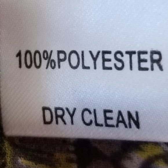 Sheer Black Floral Fringe Kimono S - Picture 8 of 9